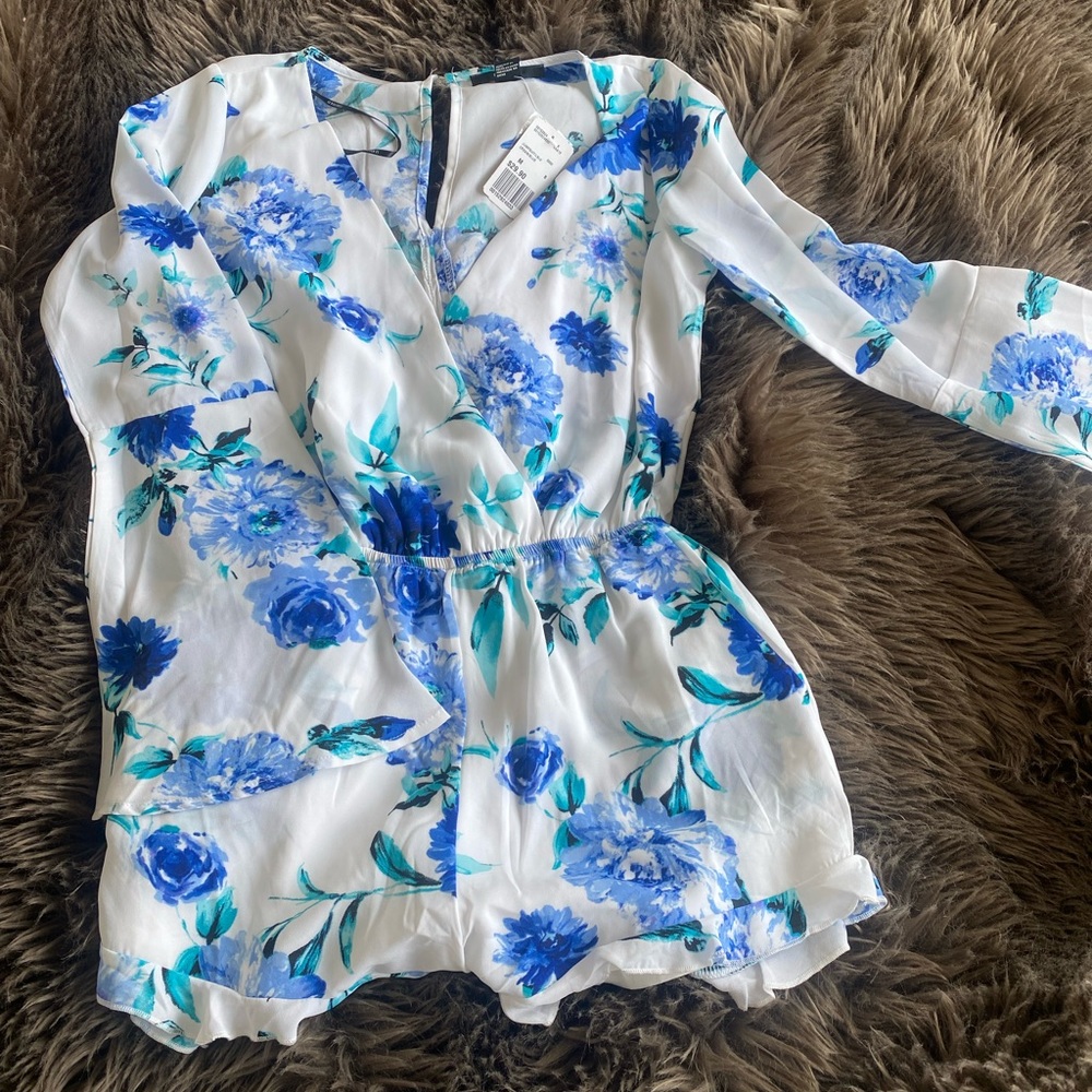 Forever 21 Floral Romper